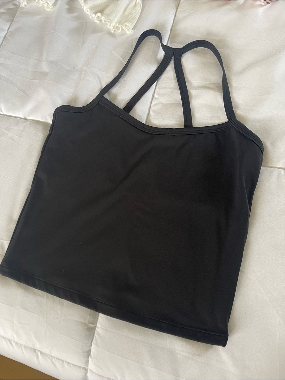 Black Strappy Women’s Tank Top